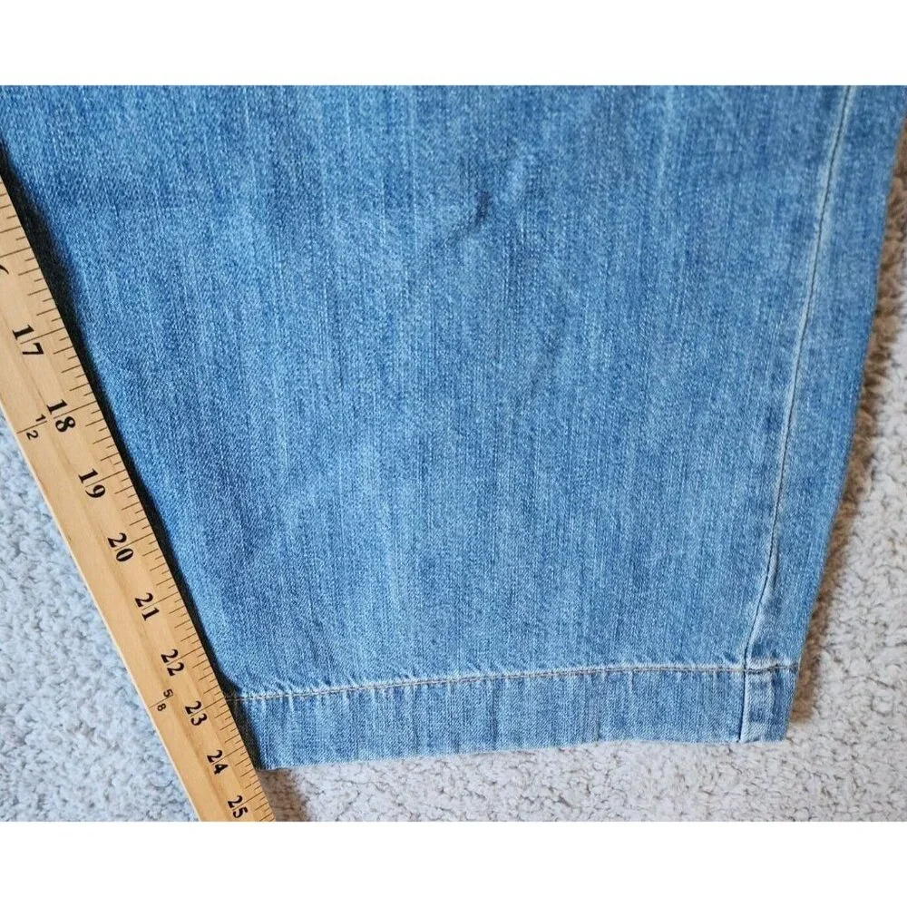 NEW‎ Signature by Levi Strauss Women's Heritage High-Rise Loose Crop Jeans Sz 18